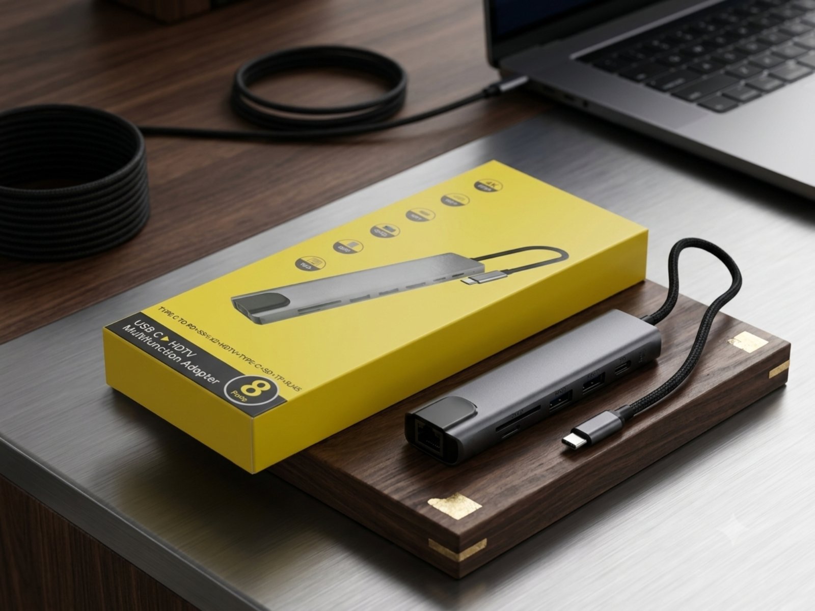 USB C HDTV Multifunction Adapter