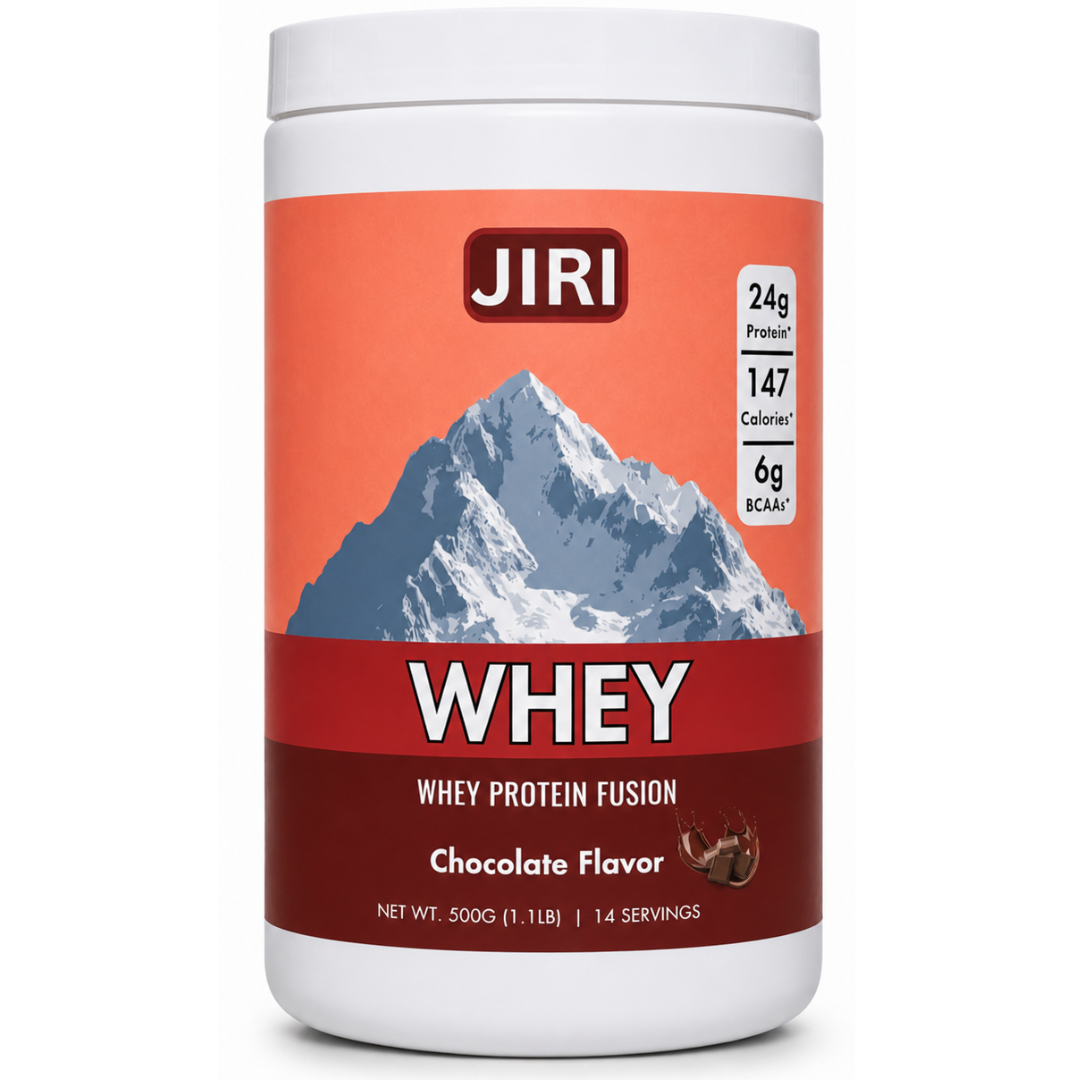 Jiri Nutrition Whey Protein Fusion 500g, Chocolate Flavor